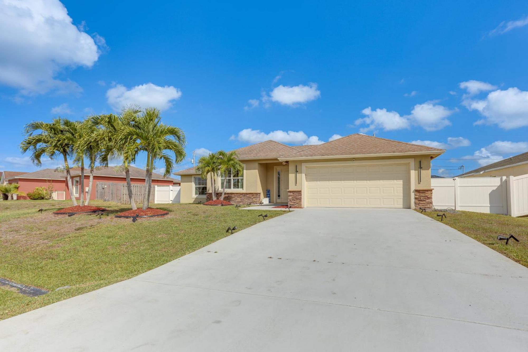 Port St Lucie Home With Above-Ground Pool And Grill كارلتون المظهر الخارجي الصورة